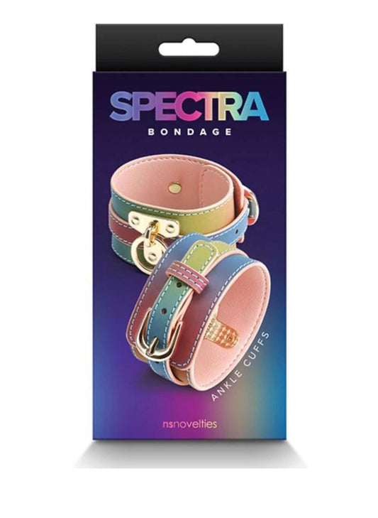 Spectra Bondage Ankle Cuff - Rainbow